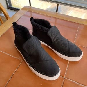 Tom’s fur lined boots